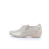 Basket argent en cuir Bumo/b